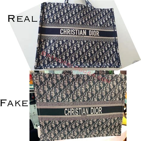 dior book tote fake vs real|dior book tote bag color.